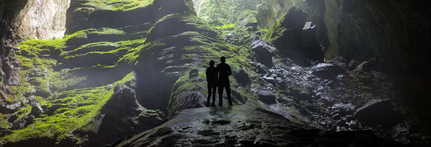 Excursão às grutas de Phong Nha