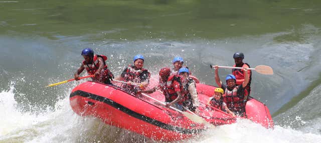 Rafting en el río Zambeze