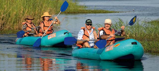 Tour de kayak sur le fleuve Zambèze